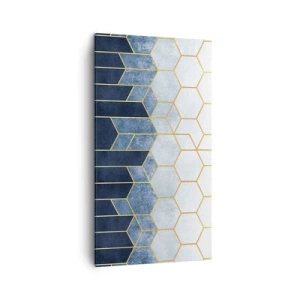 Tablou pe pânză - Compoziție în ritm sincopat - 45x80 cm