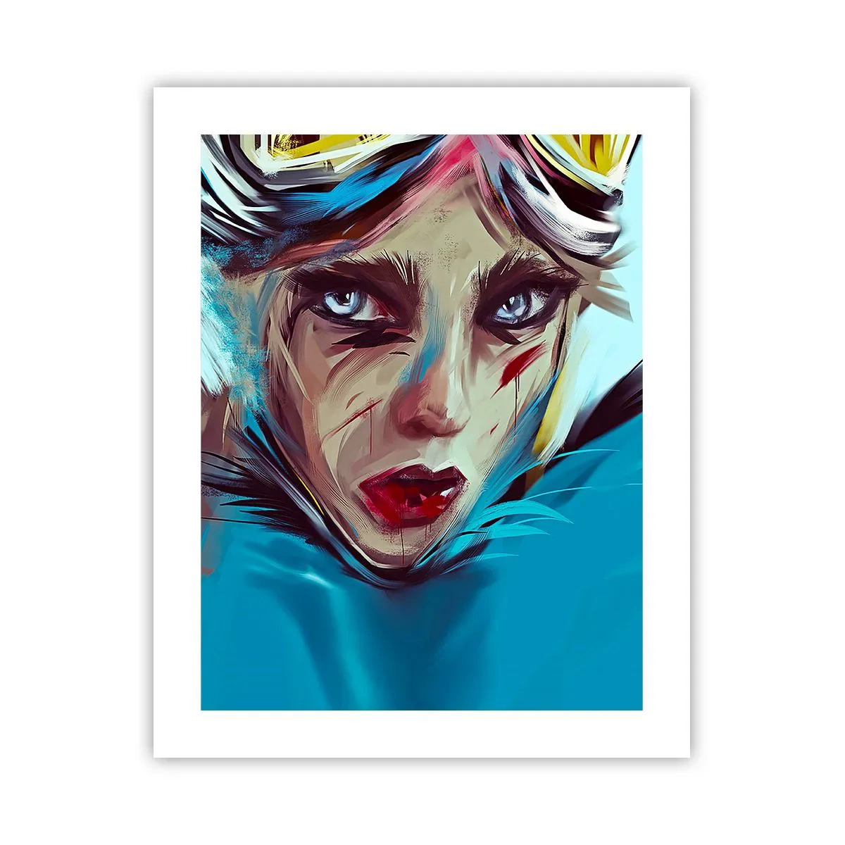 Poster - Războinica de drum - 40x50 cm