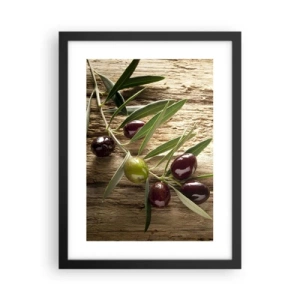 Poster în ramă neagră - Direct din natură - 30x40 cm