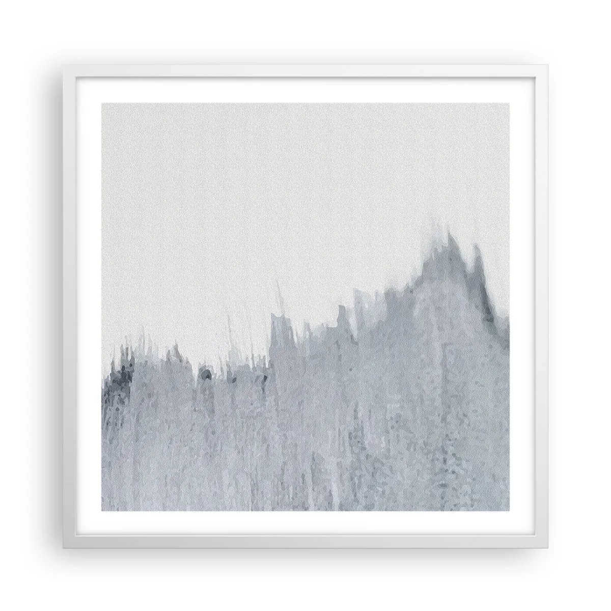 Poster în ramă albă - Înregistrare secretă - 60x60 cm