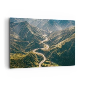 Tablou pe pânză - Direct din inima munților - 120x80 cm