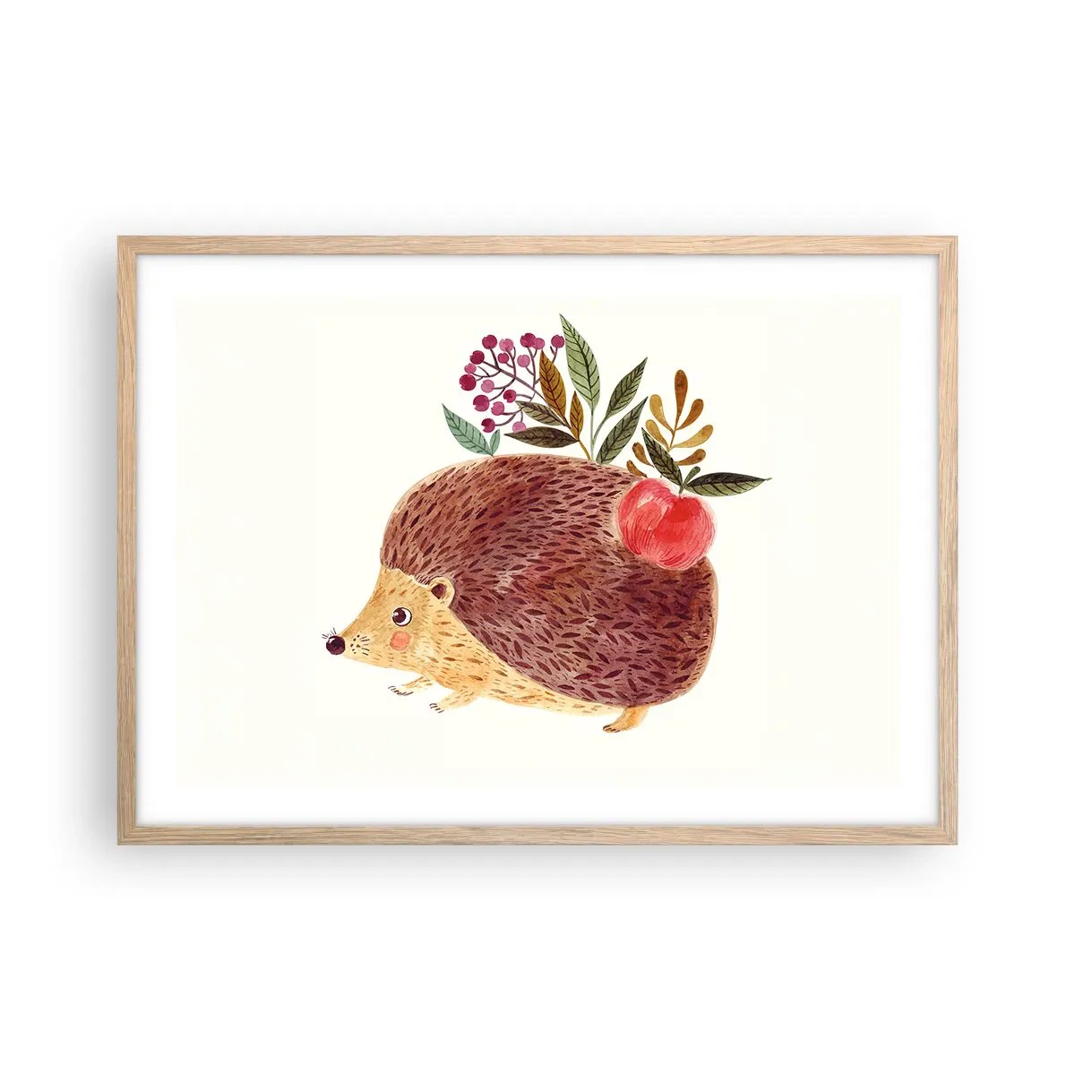 Poster în ramă de stejar deschis - Și tu deja mă placi - 70x50 cm