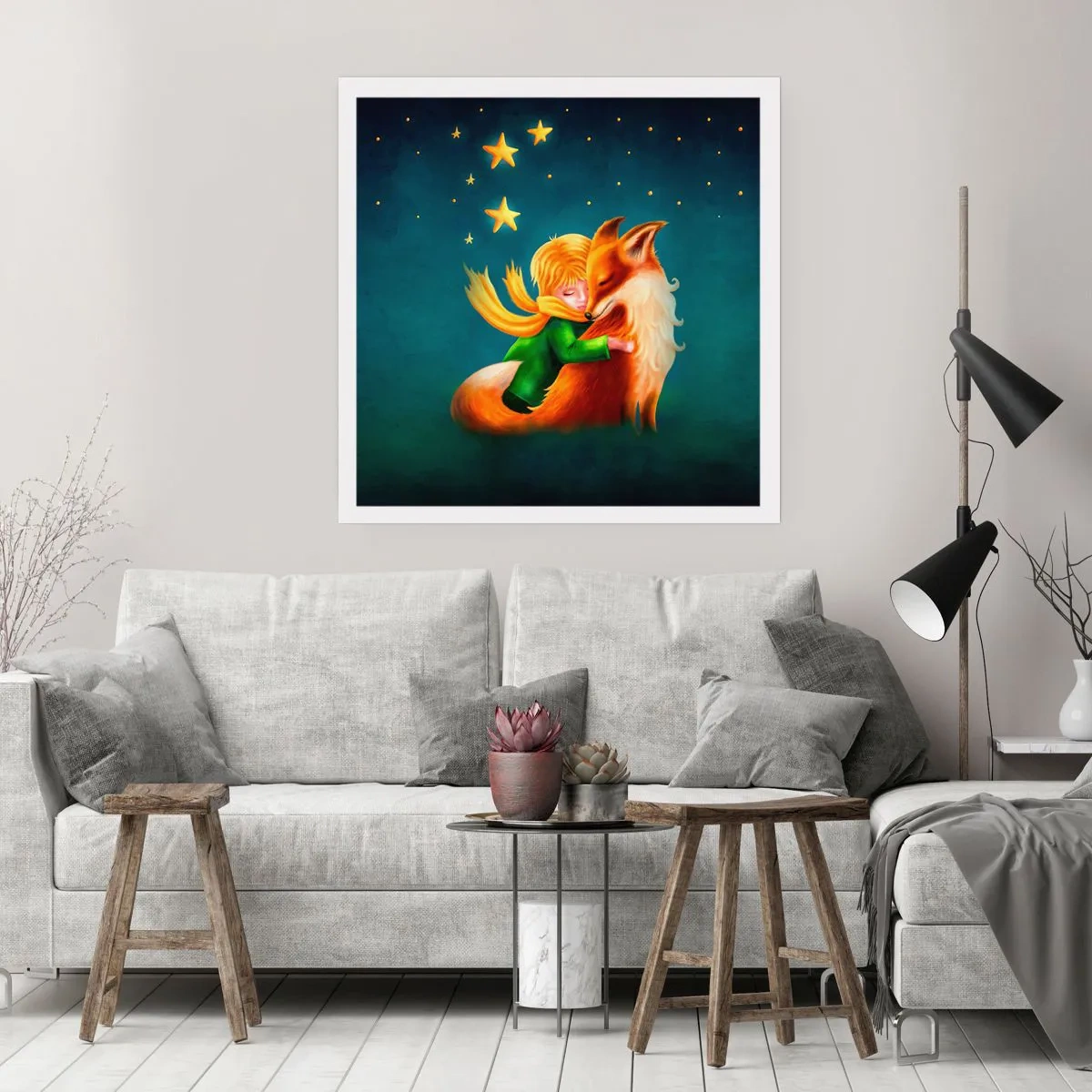 Poster - Micul Prinț - 60x60 cm