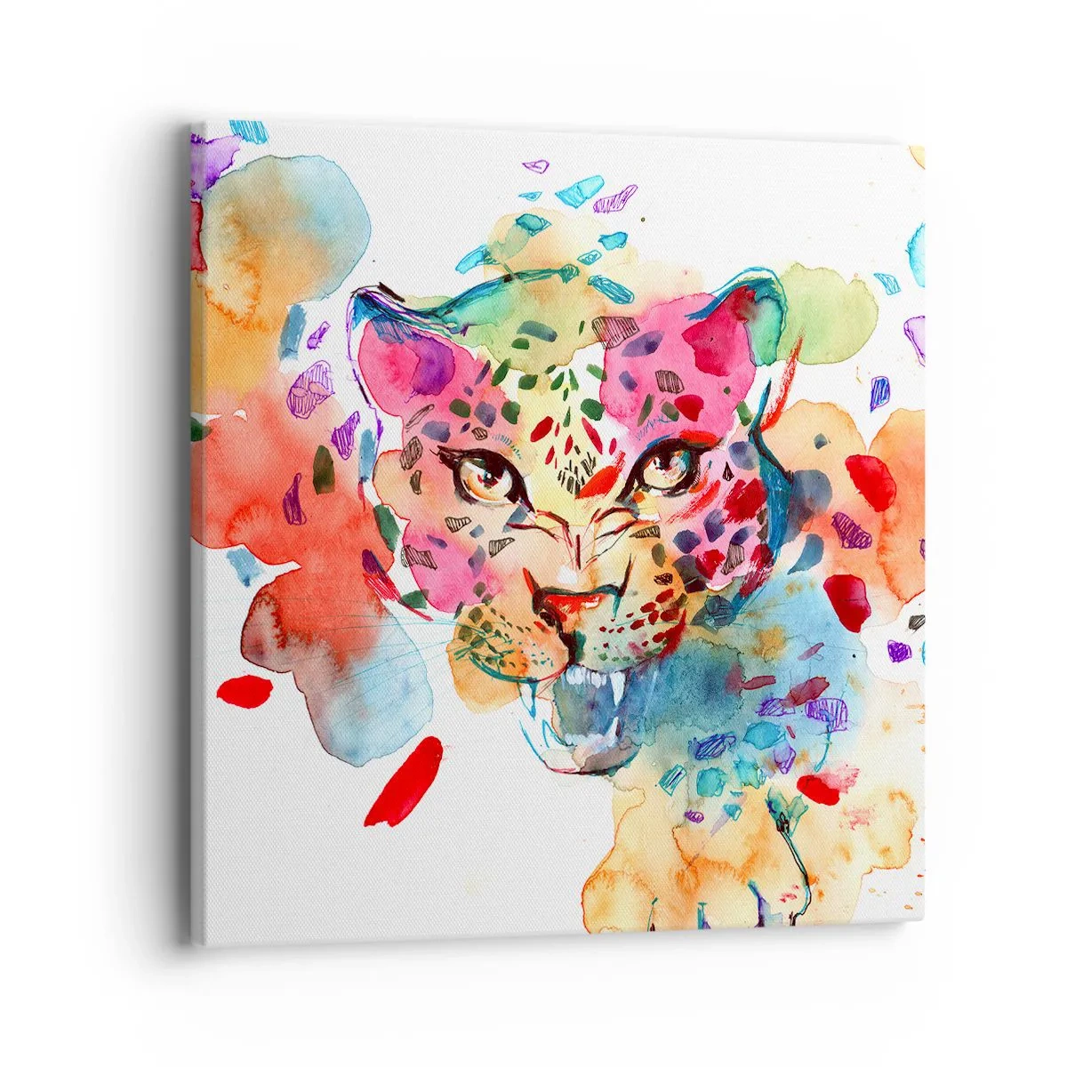 Tablou pe pânză - Frumoasa și bestia - 40x40 cm