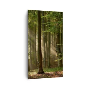 Tablou pe pânză - Strălucitoare într-o dimineață de primăvară - 45x80 cm