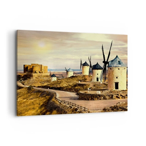 Tablou pe pânză - Don Quijote apare imediat - 100x70 cm