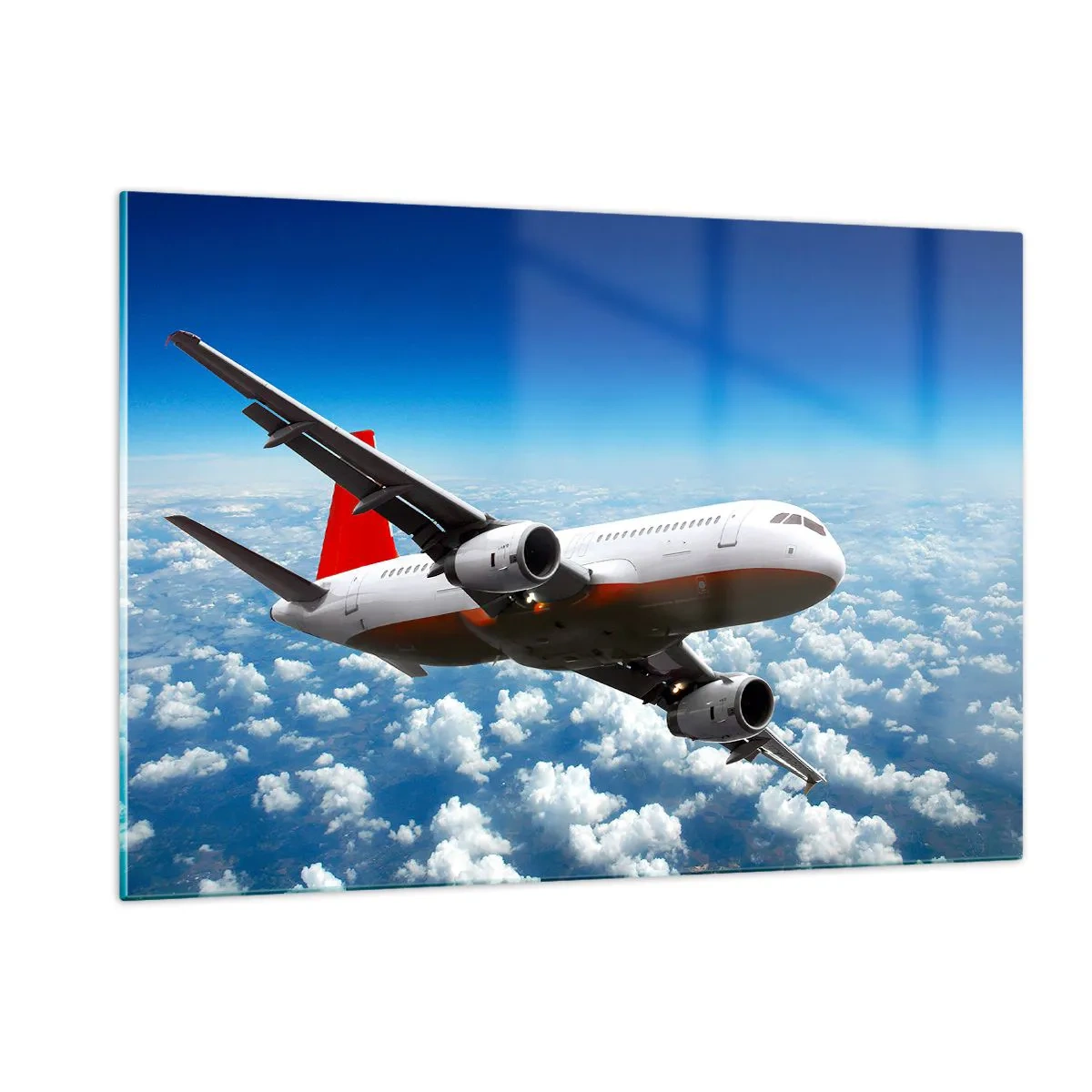 Tablou pe sticlă - Evadare din viața de zi cu zi - 120x80 cm