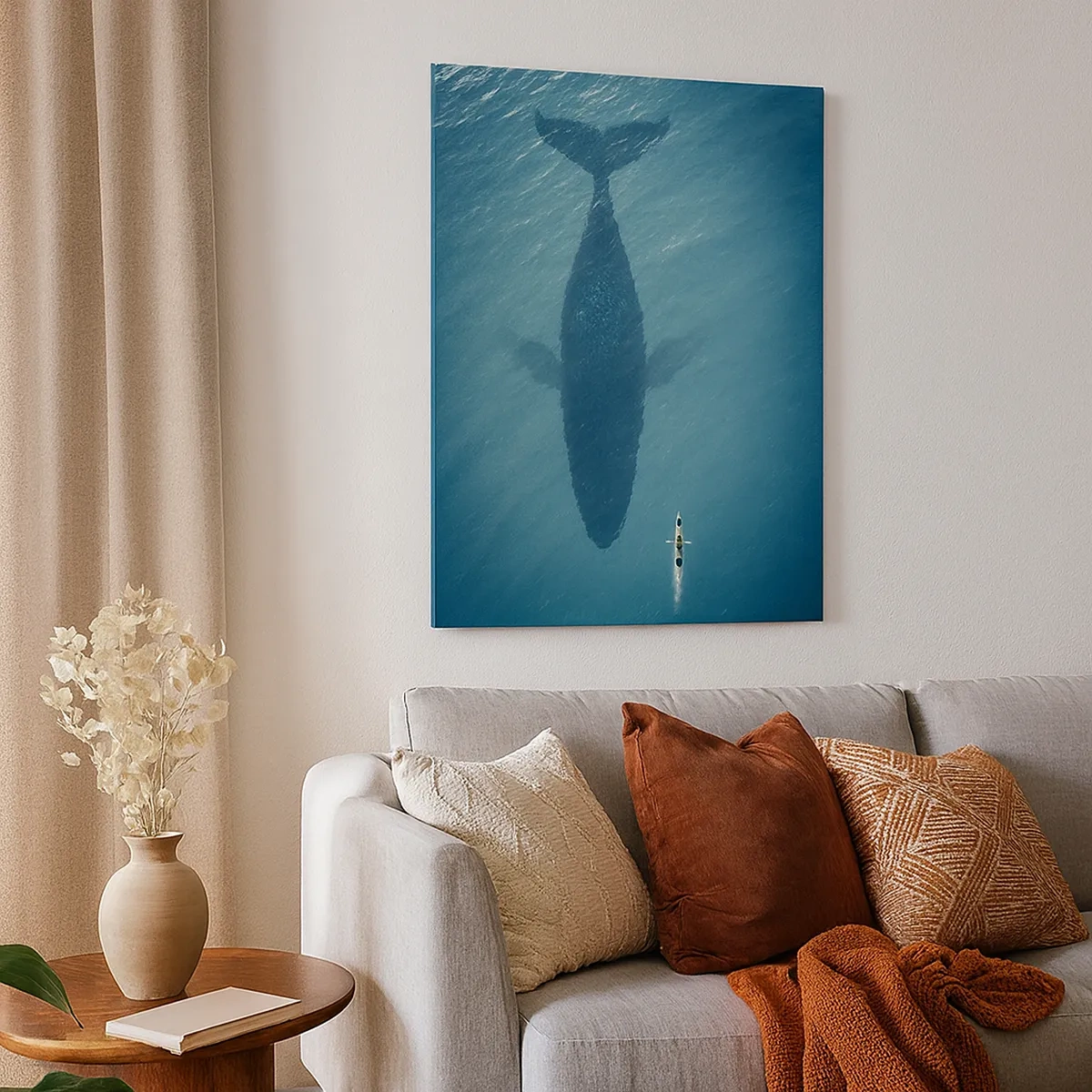 Tablou pe pânză Canvas - Întâlnire pe ocean - 50x70 cm