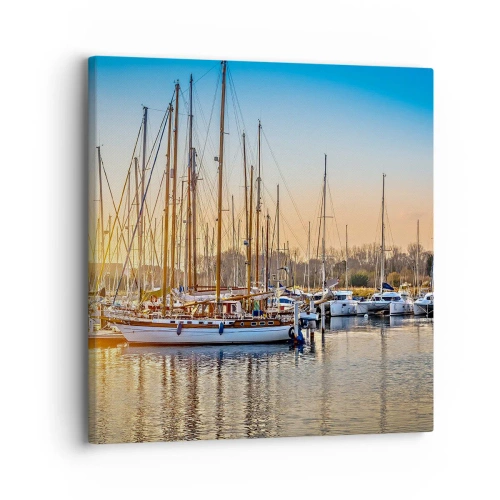 Tablou pe pânză - Vântul trebuie să doarmă și el - 30x30 cm