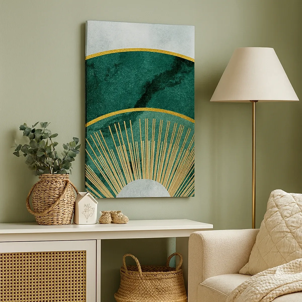 Tablou pe pânză - Un alt sistem solar - 50x70 cm