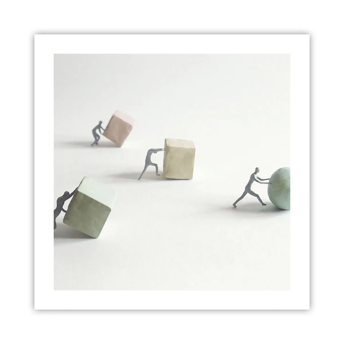 Poster - Viața însăși - 50x50 cm