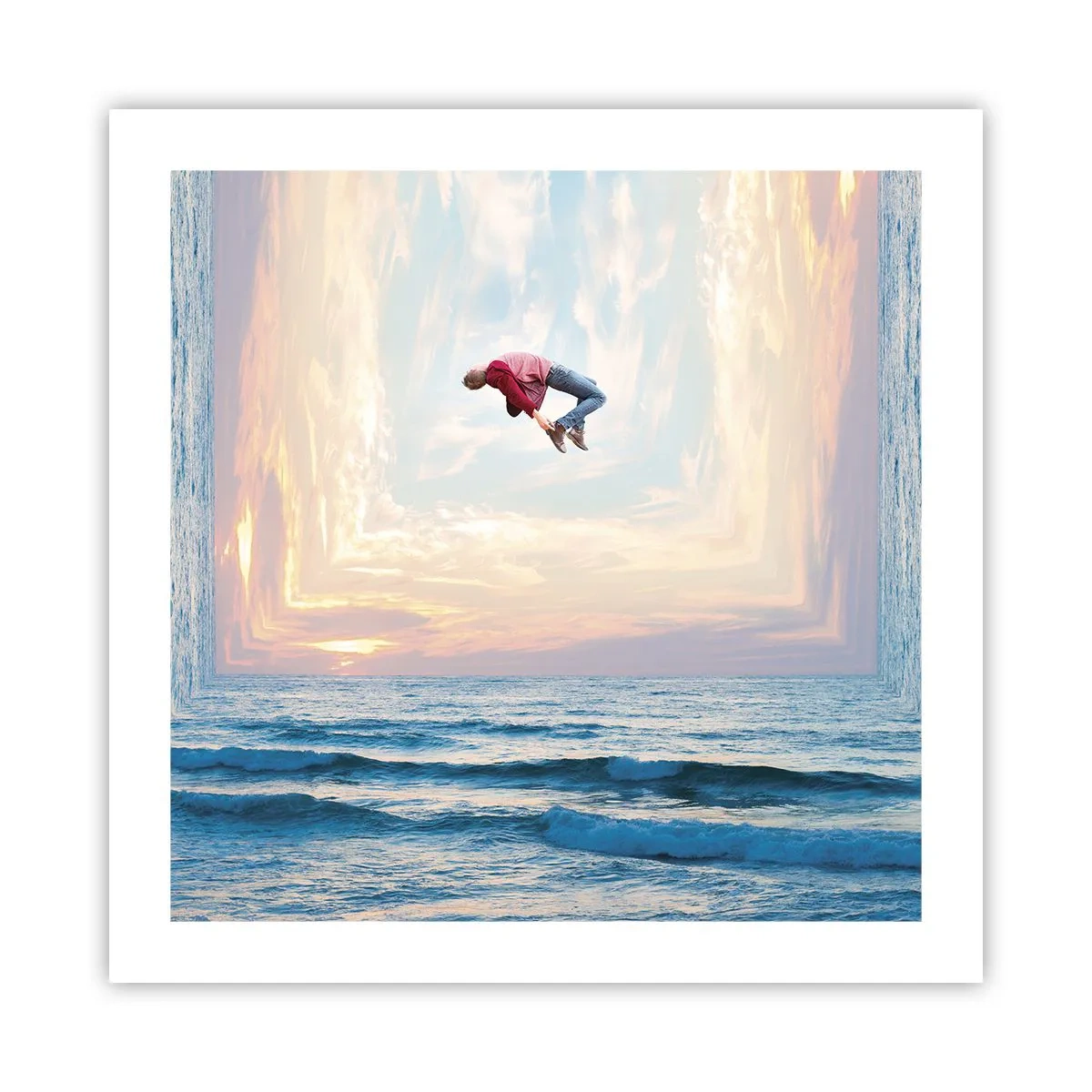 Poster - Spre o altă dimensiune - 50x50 cm