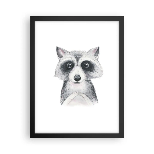 Poster în ramă neagră - Un moment pentru emoții - 30x40 cm