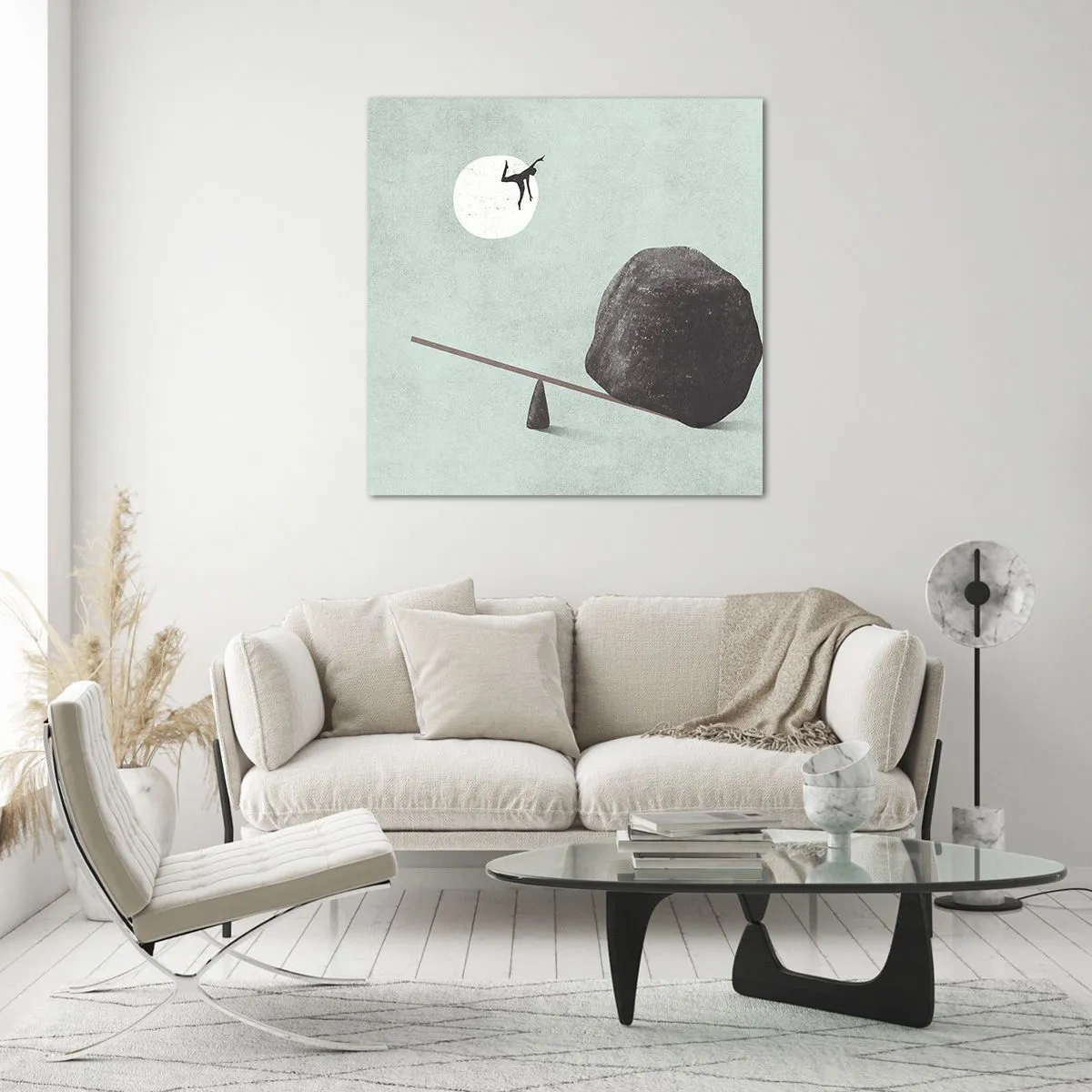 Tablou pe sticlă - Visul îndeplinit - 30x30 cm