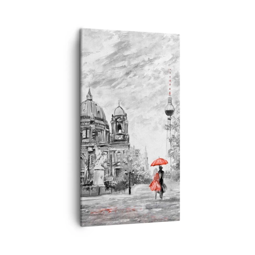 Tablou pe pânză - Reuniune în Berlin - 45x80 cm