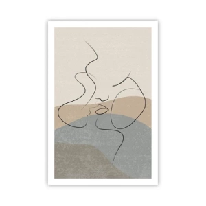 Poster - Ca o atingere de pensulă - 61x91 cm