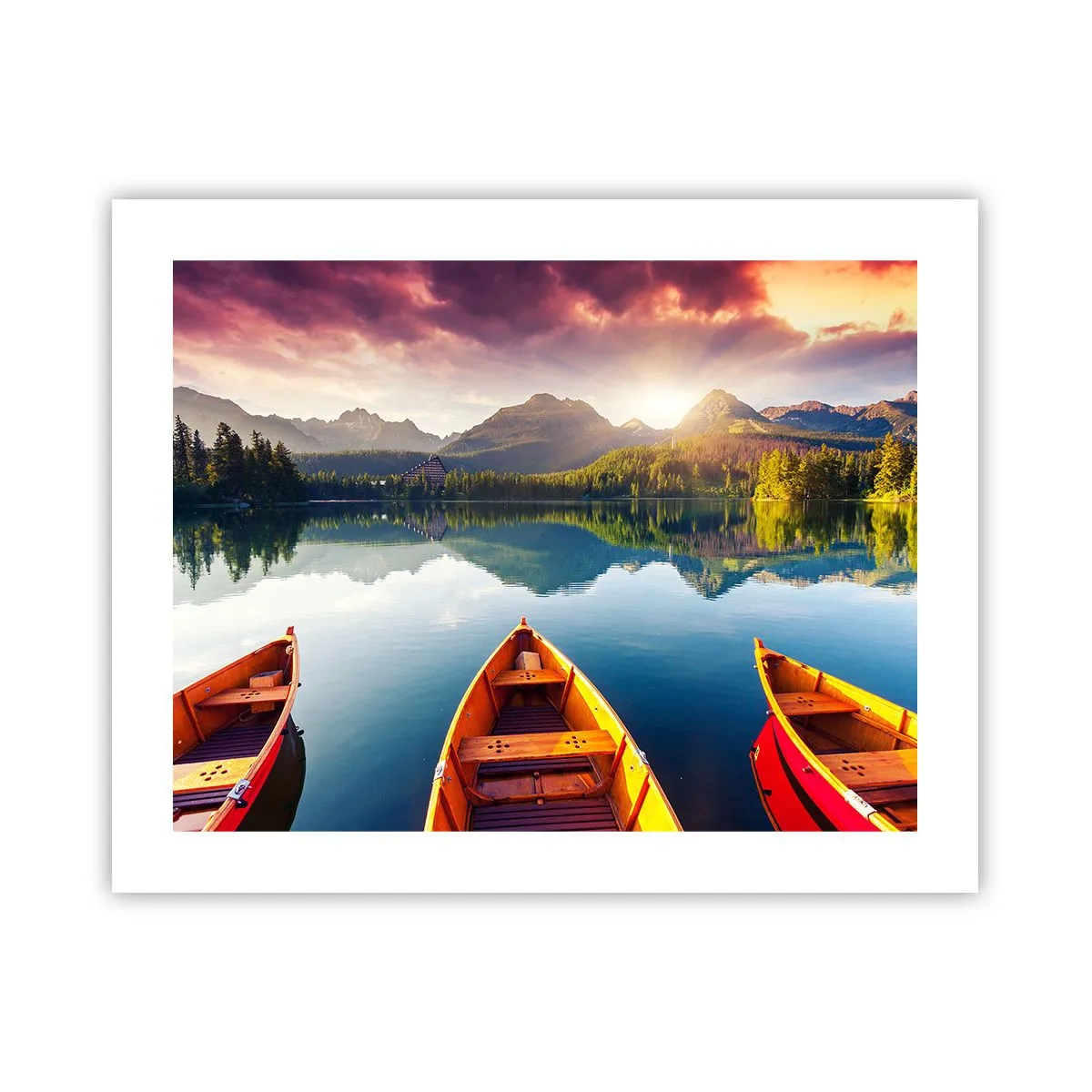 Poster - Nimic împotriva naturii - 50x40 cm