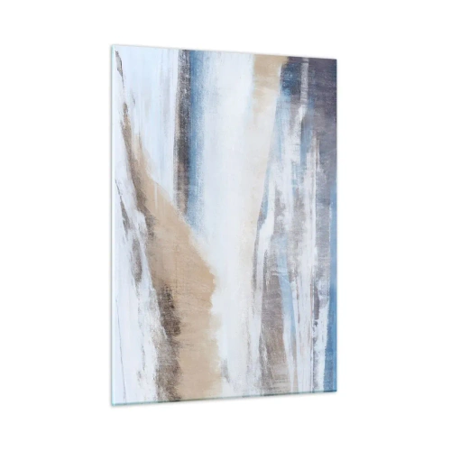Tablou pe sticlă - Compoziție de iarnă - 50x70 cm
