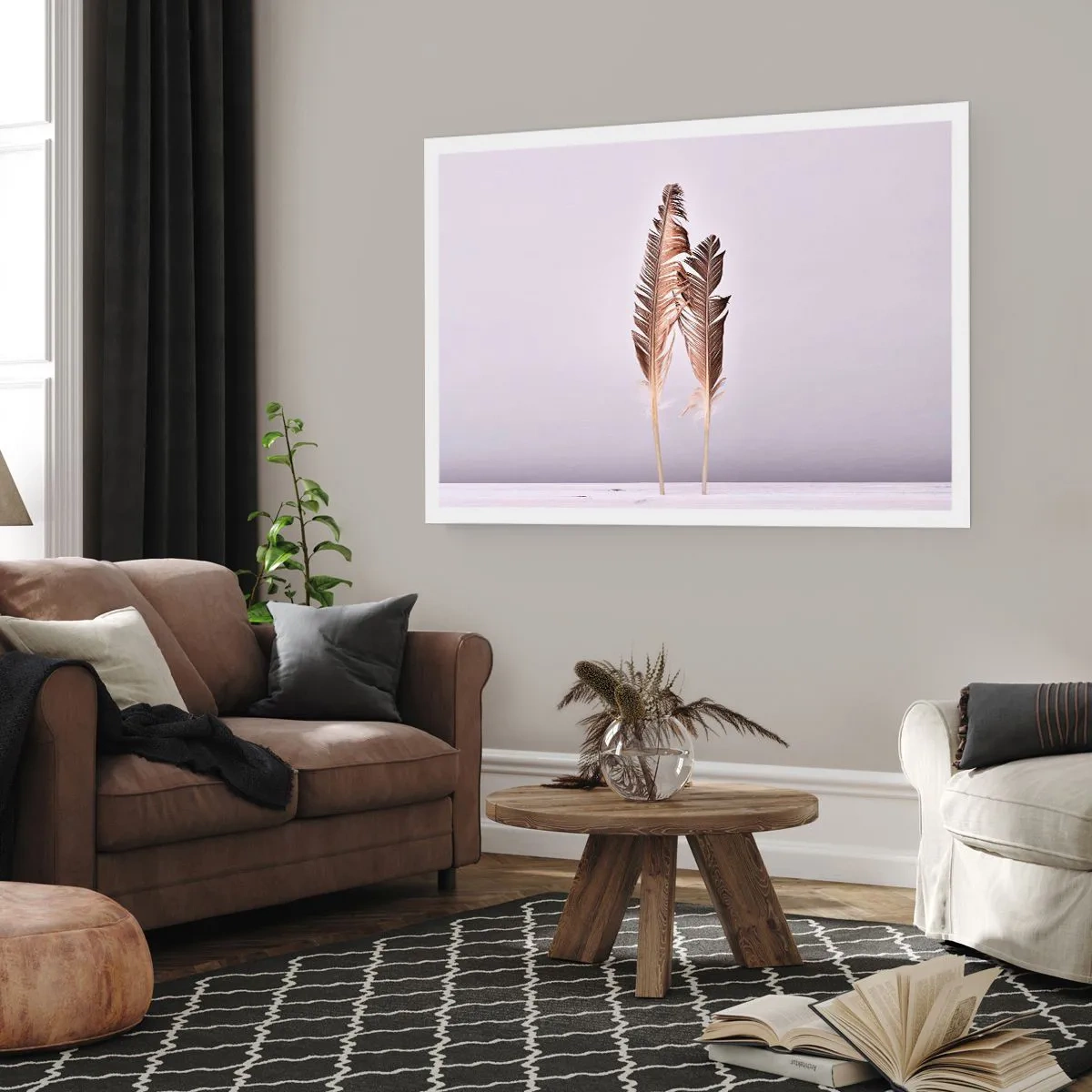 Poster - Împotriva neantului - 50x40 cm