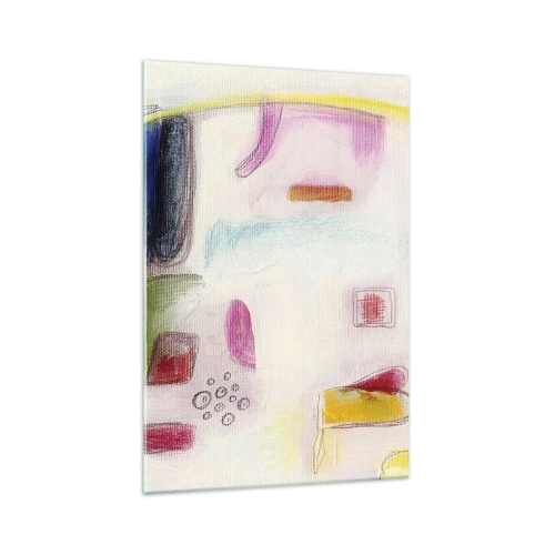 Tablou pe sticlă - Mai mult convexă decât concavă sau plată - 70x100 cm