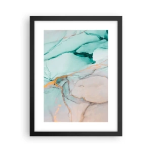 Poster în ramă neagră - Dansul formelor și al culorilor - 30x40 cm