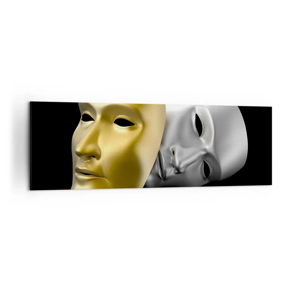 Tablou pe pânză - Viața este teatru - 160x50 cm