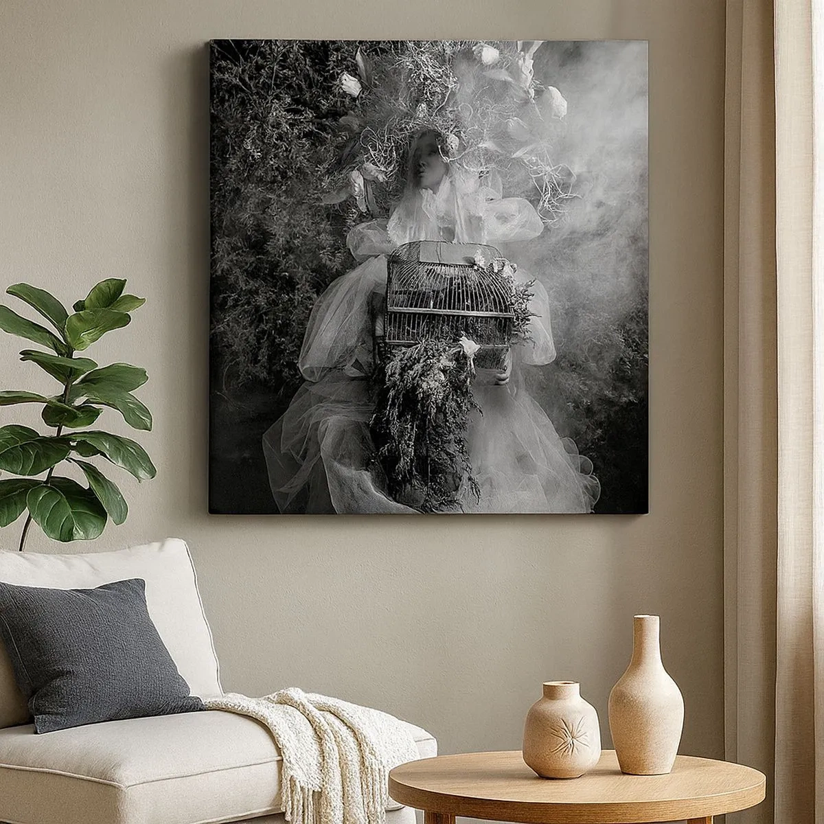 Tablou pe pânză - Mama însăși - Natura - 30x30 cm