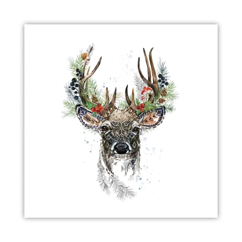 Poster - În ținută festivă - 60x60 cm