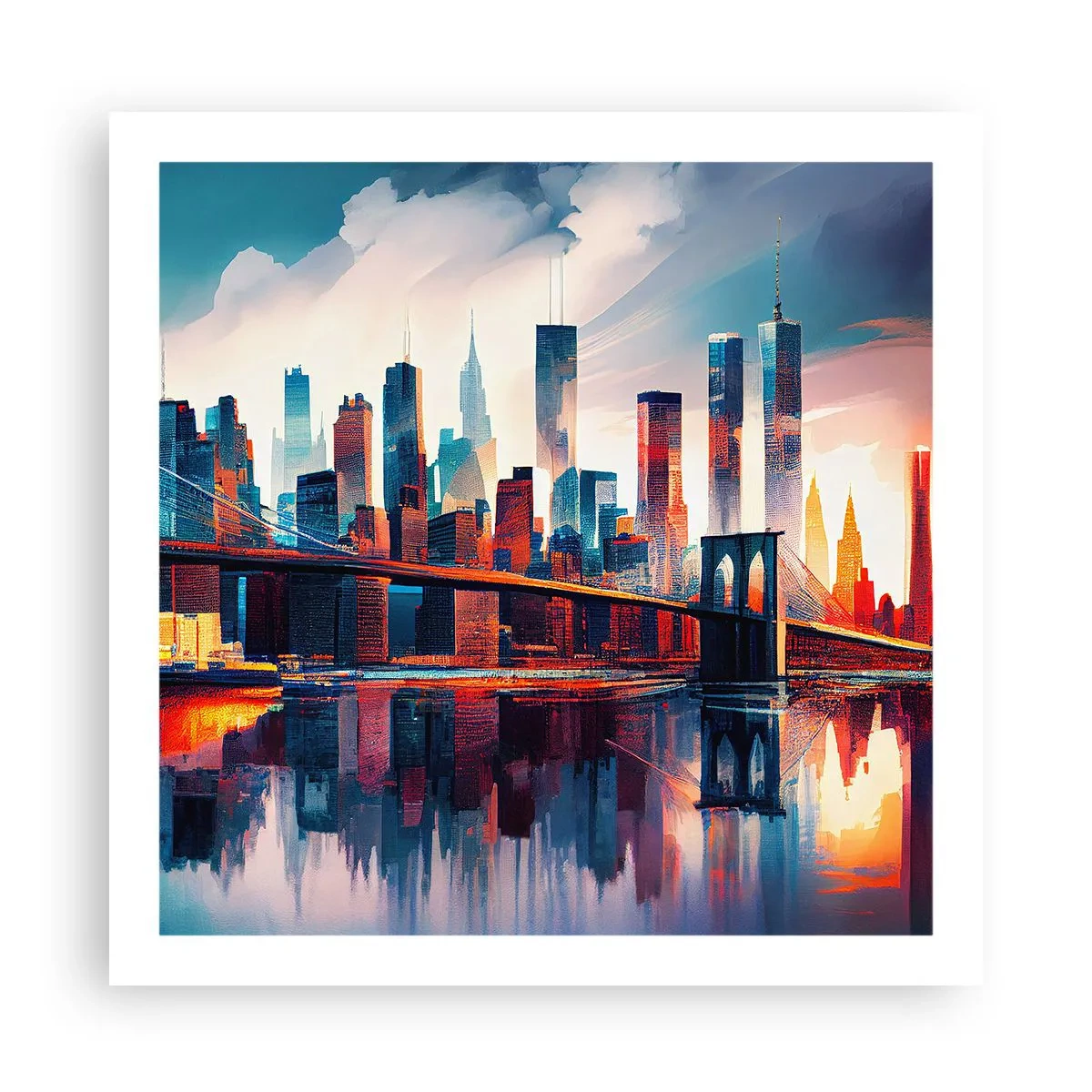 Poster - New York fenomenal - 60x60 cm