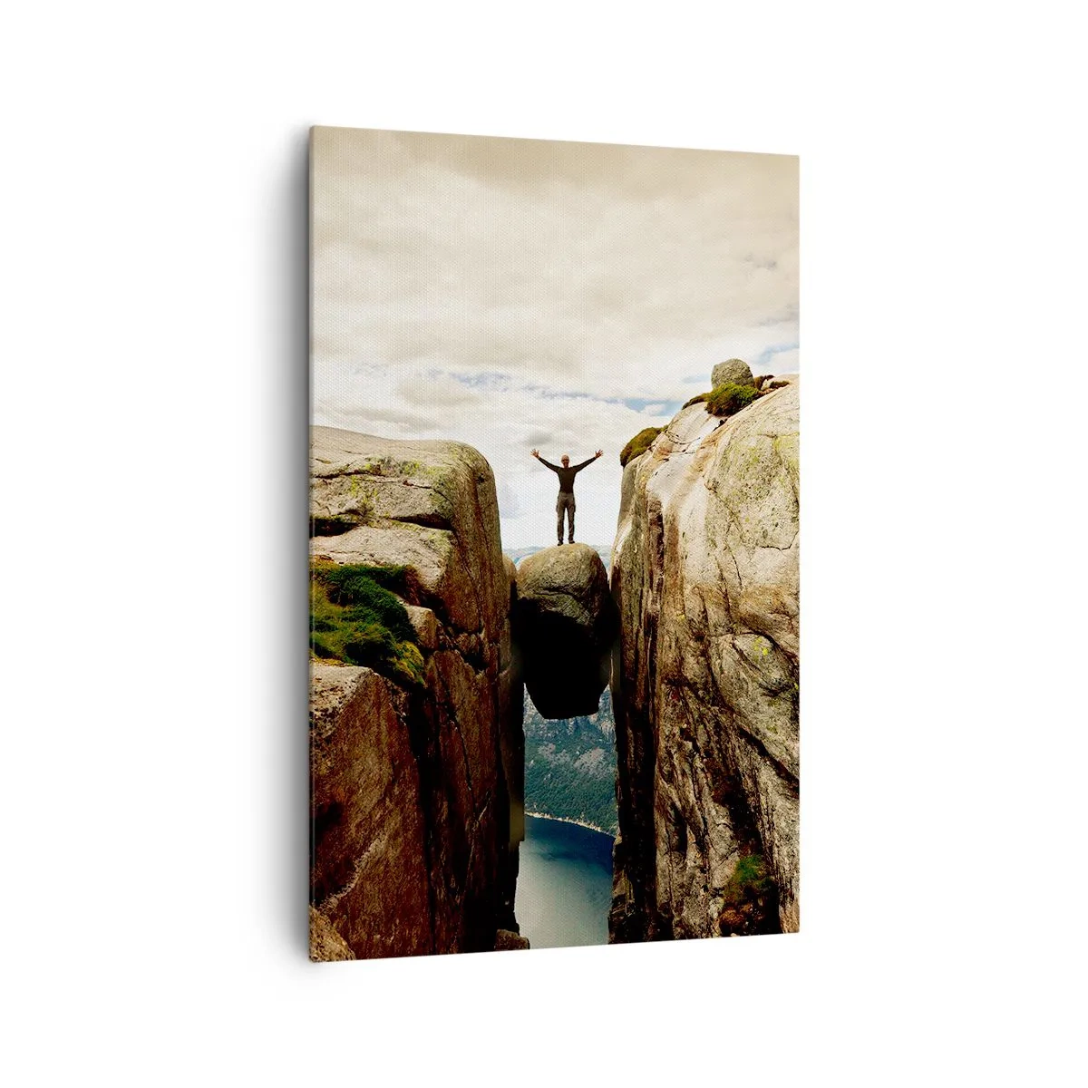 Tablou pe pânză Canvas - Cum mă simt!? - 80x120 cm