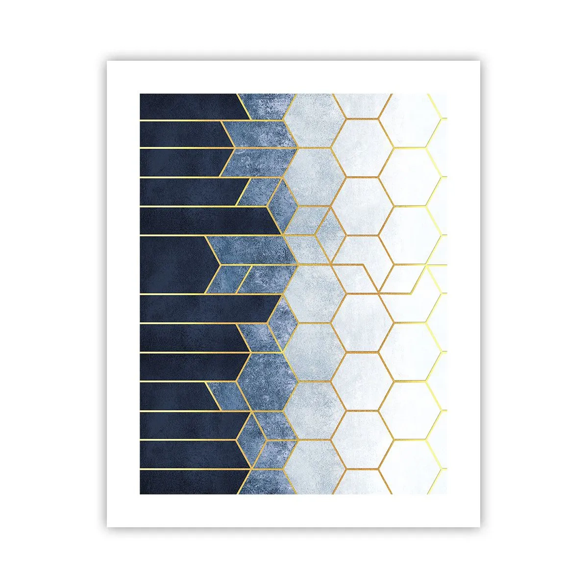 Poster - Compoziție în ritm sincopat - 40x50 cm