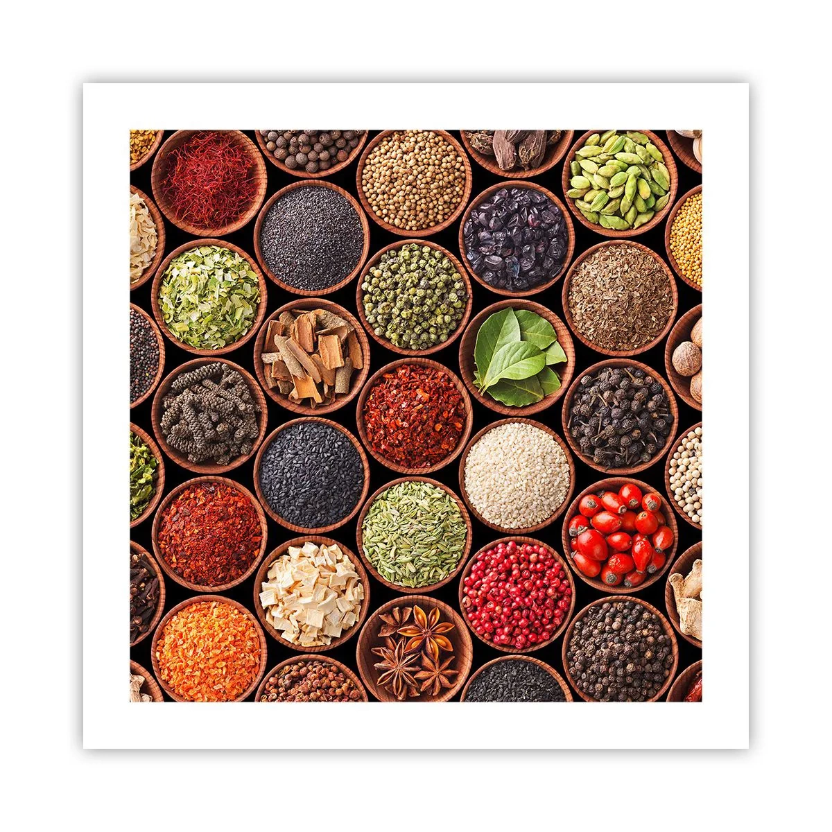 Poster - Toate gusturile lumii - 50x50 cm