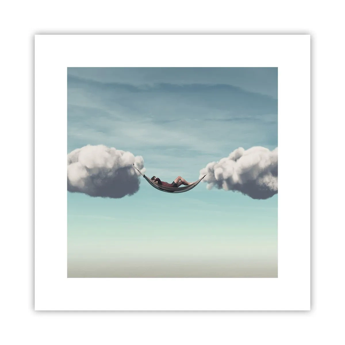 Poster - Fericirea momentului - 30x30 cm
