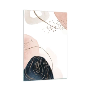 Tablou pe sticlă - Totul curge - 70x100 cm