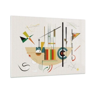 Tablou pe sticlă - Și lumea râde - 100x70 cm