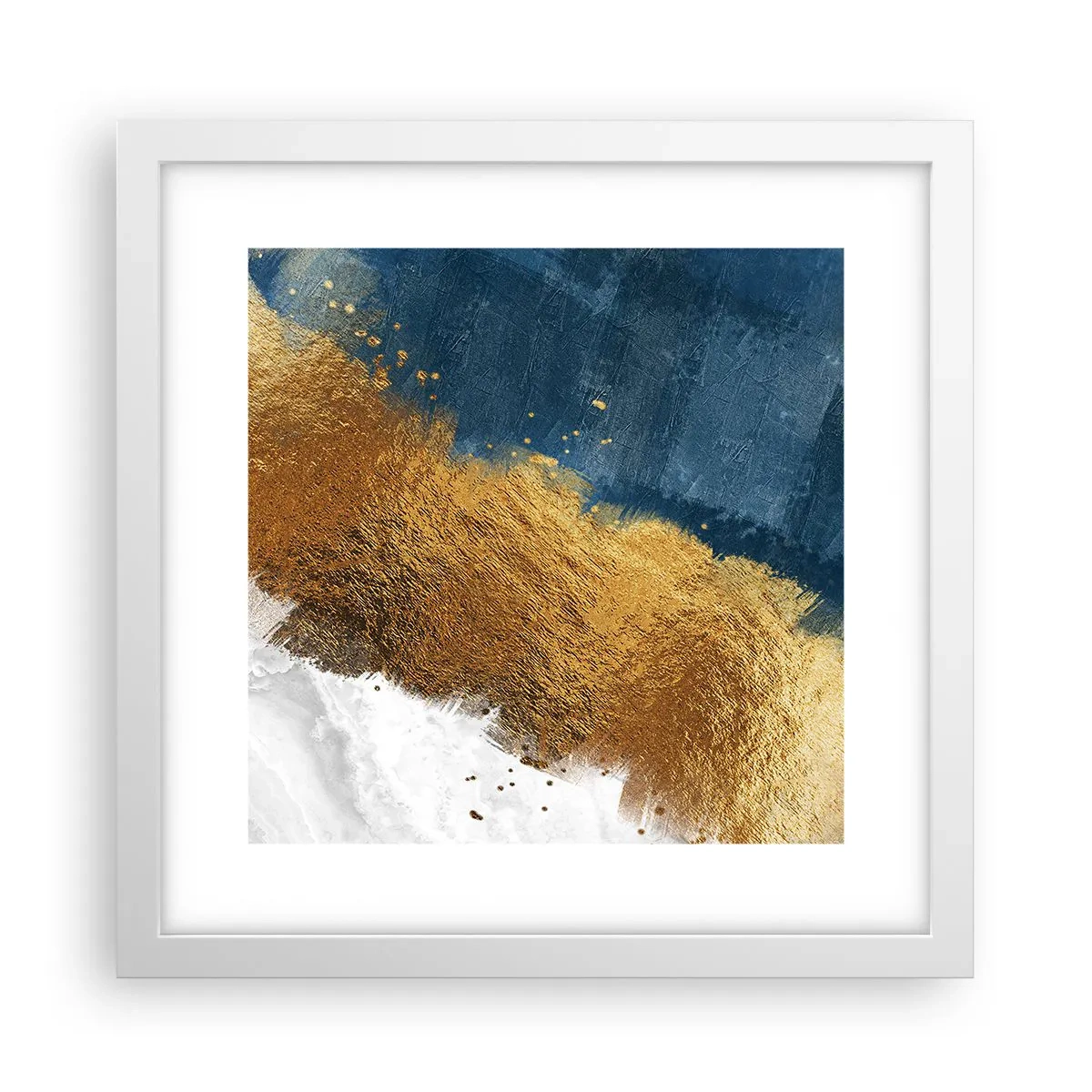 Poster în ramă albă - Culorile verii - 30x30 cm