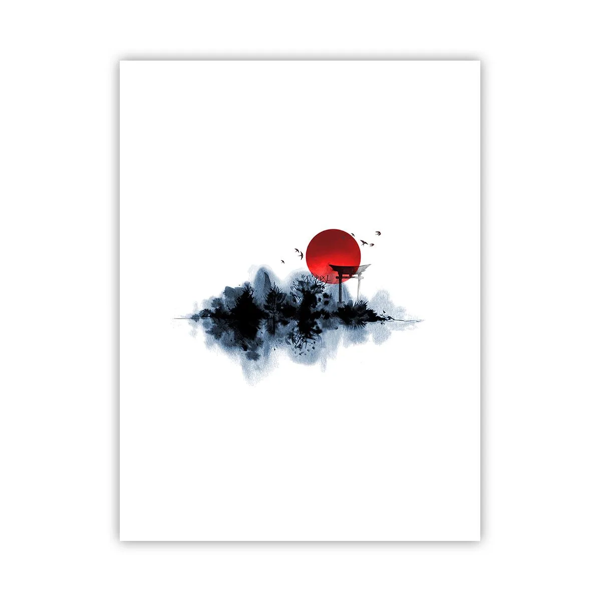 Poster - O vedere japoneză - 30x40 cm
