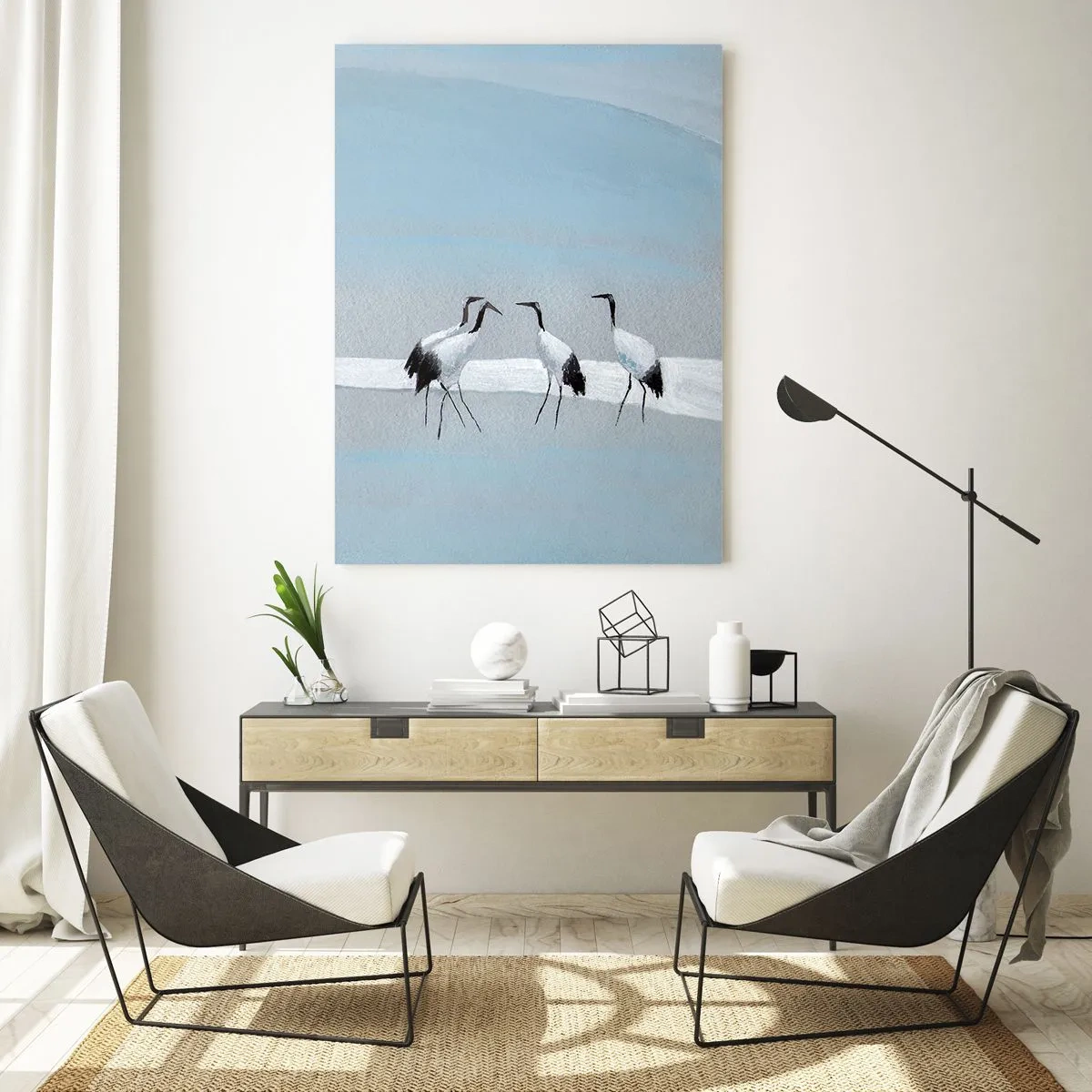 Tablou pe sticlă - După o zi fierbinte - 50x70 cm