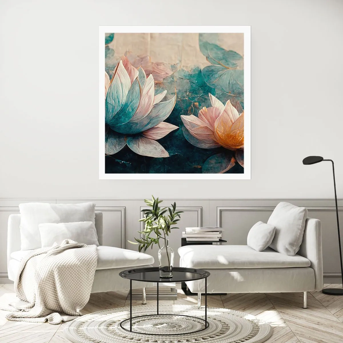 Poster - Stele de lac - 50x50 cm