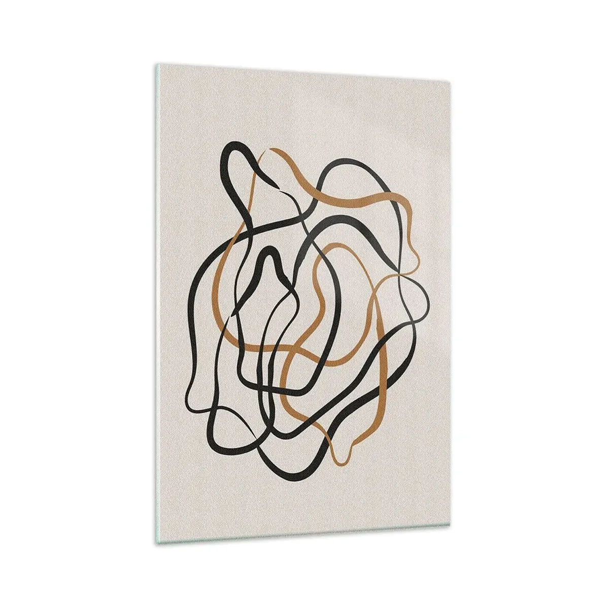 Tablou pe sticlă - Totul s-a încurcat - 80x120 cm