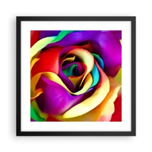 Poster în ramă neagră - Acest lucru este imposibil - 40x40 cm