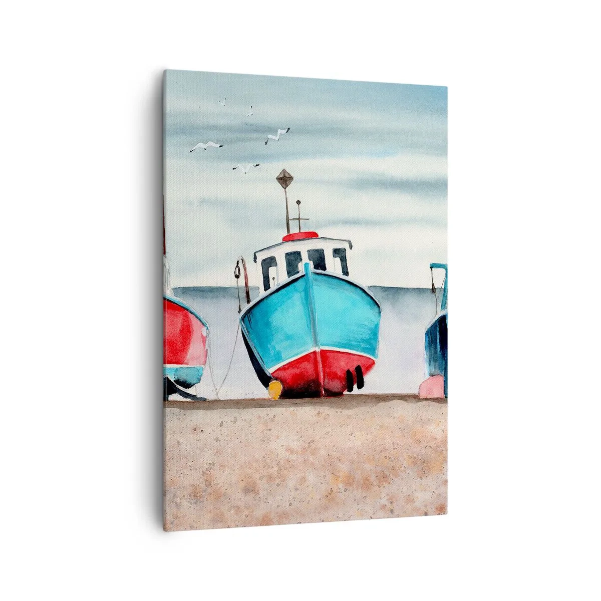 Tablou pe pânză - Gata pentru pescuit - 70x100 cm