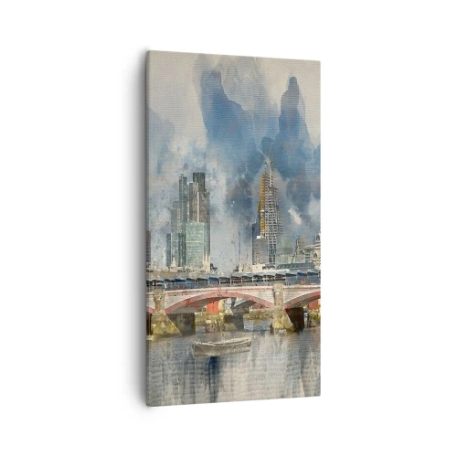 Tablou pe pânză - Londra în toată splendoarea ei - 55x100 cm