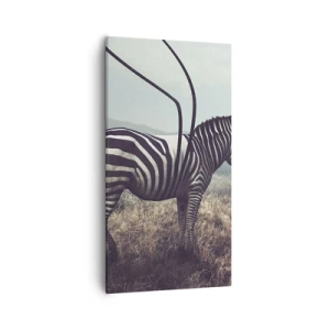 Tablou pe pânză - Atenție! Defecțiune - 55x100 cm