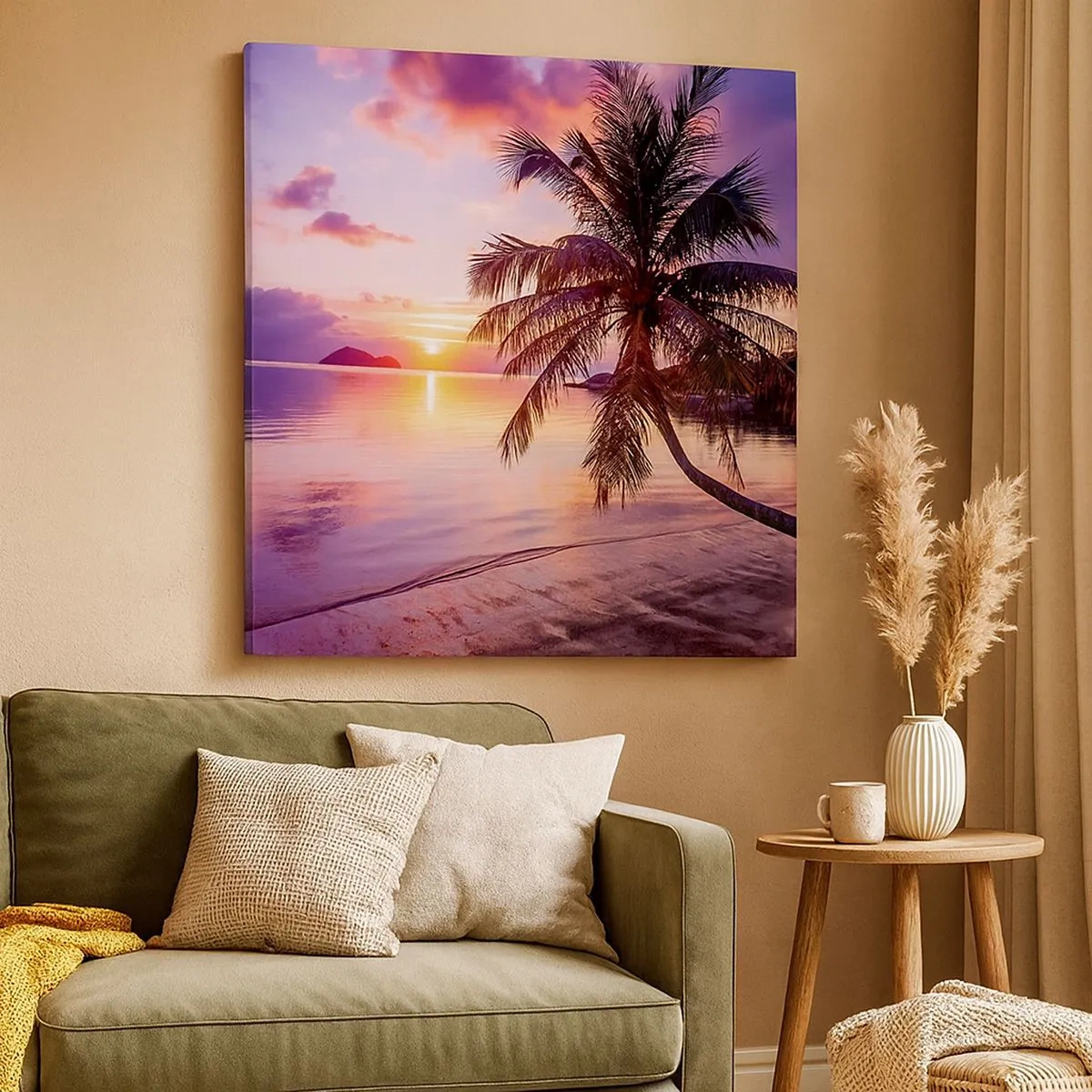 Tablou pe pânză - Euforie până la orizont - 30x30 cm