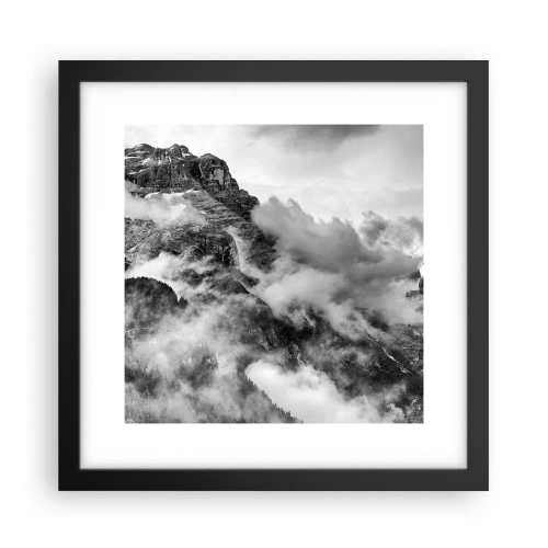 Poster în ramă neagră - Frumoase și crude - 30x30 cm