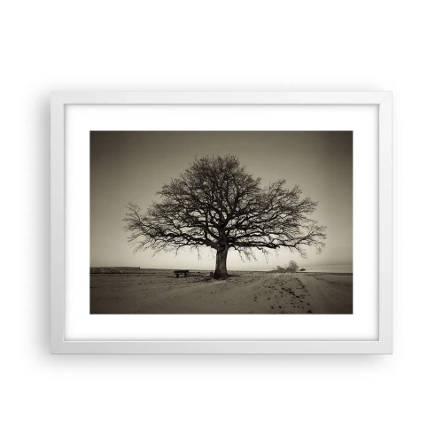 Poster în ramă albă - De aici până în veșnicie - 40x30 cm