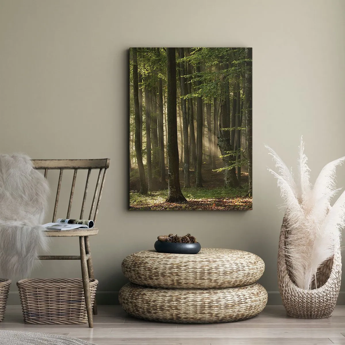 Tablou pe pânză - Strălucitoare într-o dimineață de primăvară - 70x100 cm