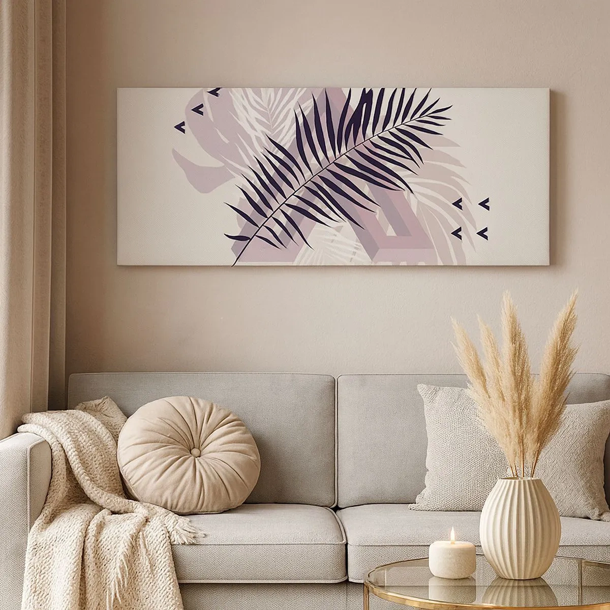 Tablou pe pânză - Umbra unei umbre - 100x40 cm