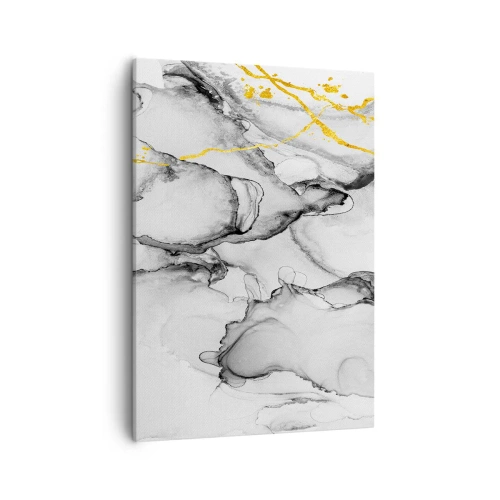 Tablou pe pânză - Compoziție cu motiv auriu - 50x70 cm